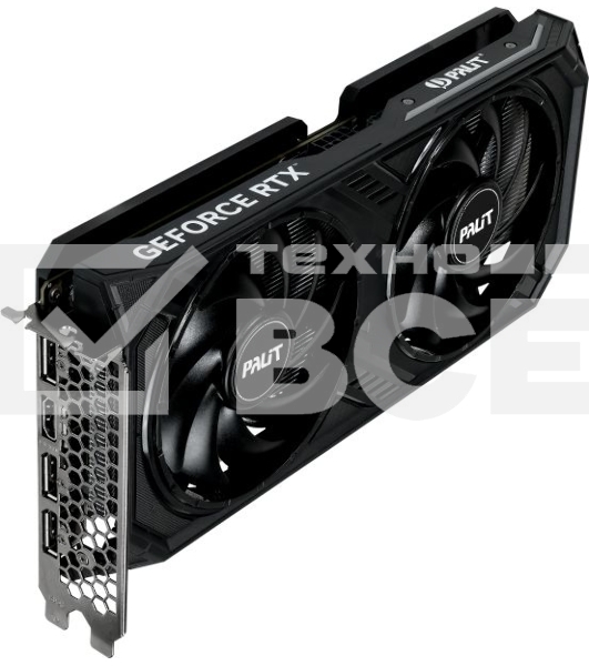 Видеокарта Palit PA-RTX4060 DUAL 8GB 8192Mb 128 GDDR6 1830/17000 HDMIx1 DPx3 HDCP Ret