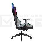 Кресло игровое Zombie GAME RGb черный эко.кожа/ткань крестов. пластик, фото6