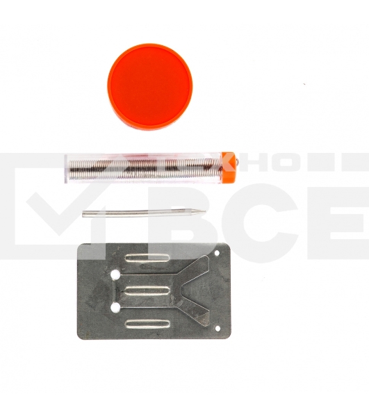 Набор для пайки Sparta 5 пред. (паяльник 30 Вт, подставка, жало, паста, припой)