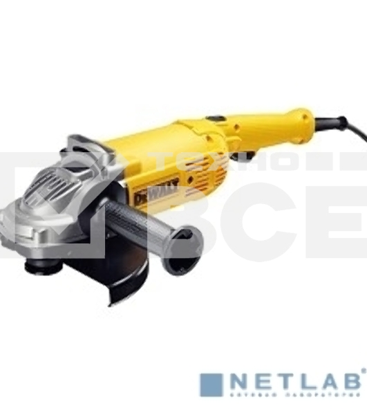 Угловая шлифовальная машина DeWalt DWE 493 УШМ,ф180мм,2200Вт,6600об\м,5.1кг,кор,блокир вкл