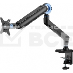 Кронштейн для мониторов Ultramounts UM719B черный 17'-35' макс.10.5кг крепление к столешнице поворот и наклон, фото13