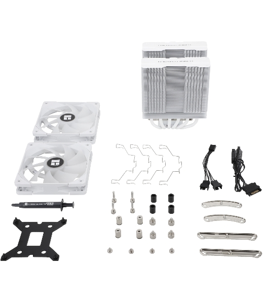 Устройство охлаждения(кулер) Thermalright Peerless Assassin 120 SE ARGB Soc-AM5/AM4/1200/1700/1851 черный 4-pin 25.6dB Al+Cu 730gr Ret (PA120-SE-ARGB)