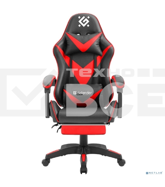 Кресло игровое Defender MINION BLACK/RED