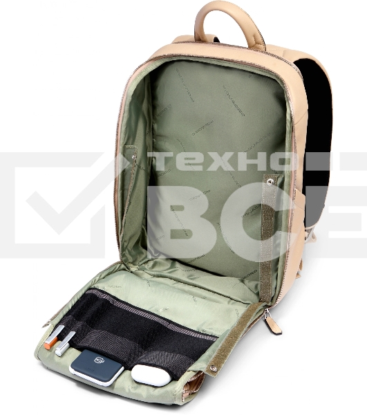 Рюкзак женский Piquadro Than CA6610S135/BE бежевый кожа