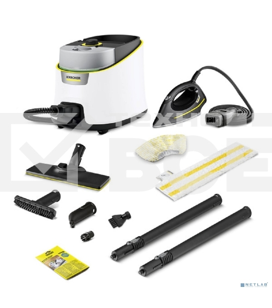 Пароочиститель напольный Karcher SC 4 Deluxe Iron EasyFix 2200Вт белый