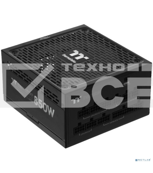 Блок питания Thermaltake Toughpower GF2 ARGb (PS-TPD-0850F3FAGE-2), 850Вт, 80 PLUS Gold, 140мм, модульный, черный