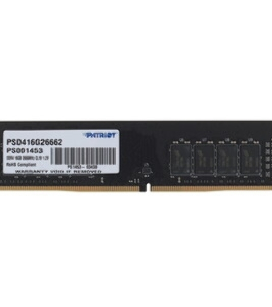 Оперативная память Patriot Signature, DDR4, 16GB (1x16 GB), 2666 MHz, CL19, DIMM