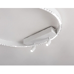 Потолочный светодиодный светильник Ambrella light FL5807/1+2 WH белый 40W 3000K/4200K/6400K D600*95 (без ПДУ), фото6