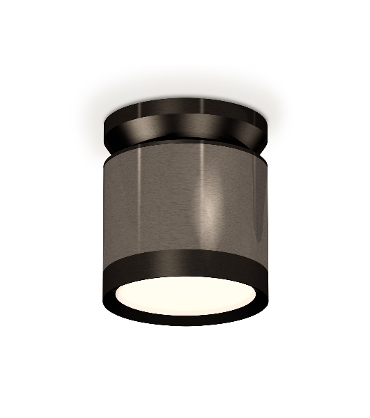Светильник Ambrella Light XS8115010 DCH/PBK черный хром/черный полированный GX53 (N8902, C8115, N8113)