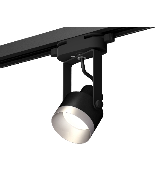 Светильник Ambrella light XT6602043 PBK/MCH черный полированный/хром матовый MR16 GU10 (C6602, N6133)