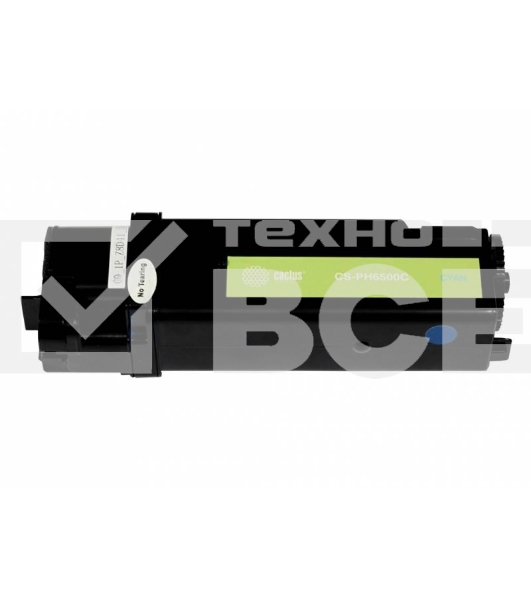 Картридж лазерный Cactus CS-PH6500C (106R01601) голубой (2500 стр.) для Xerox Phaser 6500/WorkCentre 6505