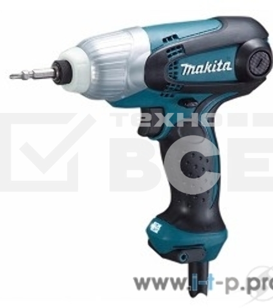 Дрель-шуруповерт Makita TD0101F, Сетевой, 230Вт, Ударный
