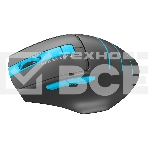 Мышь беспроводная A4Tech Fstyler FG30S серый/синий, 2000 dpi, радиоканал, USB, кнопки - 5, фото3