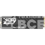Накопитель SSD Patriot Viper VP4300, 2Tb, PCIe 4.0 x4, M.2 2280, NVMe, R/W 7400/6800, с радиатором, фото 1