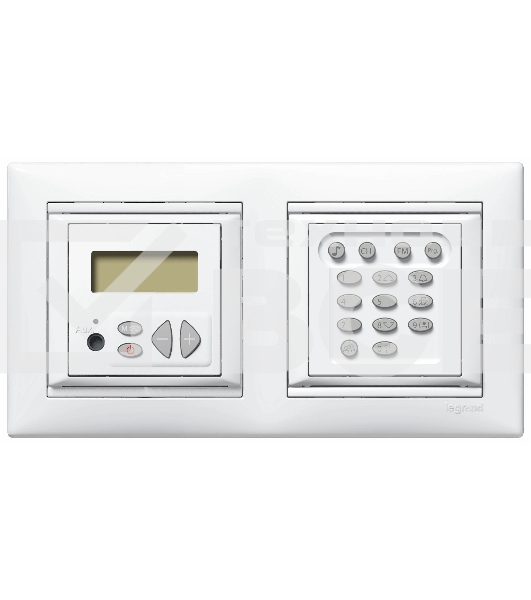 Рамка Valena - Белая - двухместная Legrand 774452