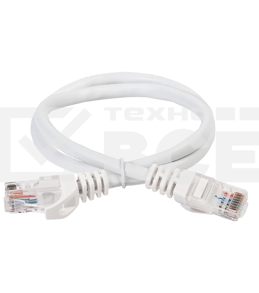 Коммутационный шнур IEK ITK кат. 6 UTP LSZH 3м белый
