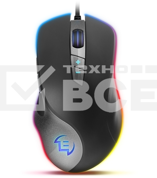 Мышь проводная SVEN RX-G970 черный, 4000 dpi, USB, кнопки - 7