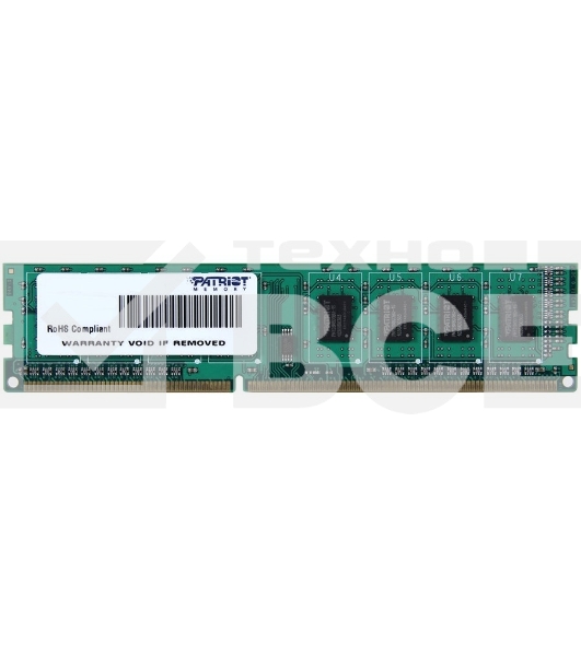 Оперативная память Patriot, DDR3, 4GB (1x4 GB), 1333 MHz, CL9