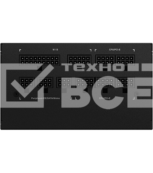 Блок питания Gigabyte ATX 1000W GP-UD1000GM 80 PLUS gold (24+4+4pin) APFC 120mm fan 8xSATA Cab Manag RTL