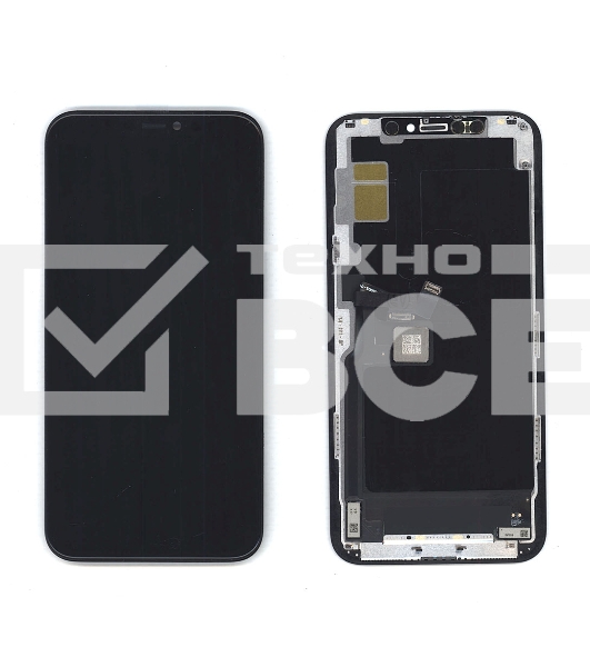 Дисплей для Apple iPhone 11 Pro в сборе с тачскрином (Foxconn) черный