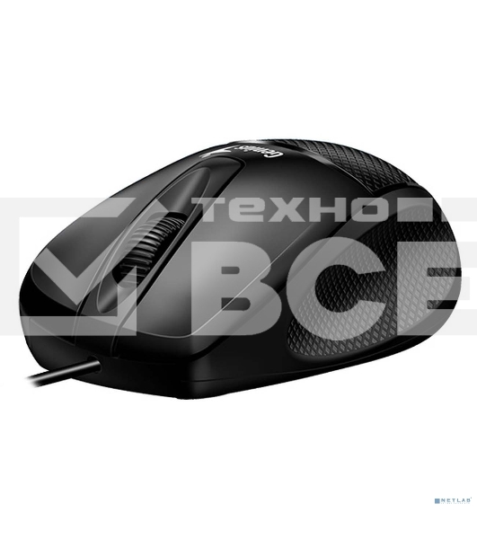 Мышь проводная Genius DX-150X черный, 1000 dpi, USB, кнопки - 3