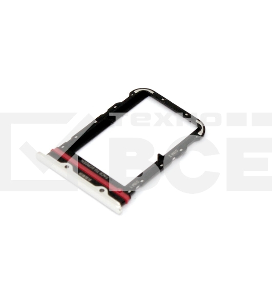 Лоток для SIM-карты Xiaomi Mi Note 10 серебристый
