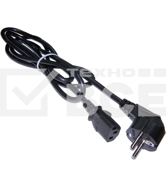 Шнур питания Lanmaster LAN-PP13/SHA-7.0-BK C13-Schuko проводник.:3x0.75мм2 7м 220В 10А черный