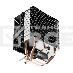 Кулер для процессора PCCooler R200 S115X/1200/1700/AM4/AM5 (TDP 110W, 90mm Non LED Fan, 2 тепловые трубки 6мм, 2200RPM, 28,3dBa), фото9
