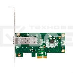 Комплект: Сетевой адаптер SFP ExeGate EXE-i210-F1 + Трансивер Single-Mode до 20км EXT-1G-SM1310-LC2-20KM (EX296228RUS: PCI-E x1 v2.0, порты 1x SFP (10/100/1000Mb/s), Gigabit Server NIC Intel Chipset I210-F1 + EX298328RUS: Tx:1310/Rx:1310 нм, до 20 км, раз, фото5