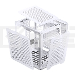 Корпус без блока питания Case JONSBO C6, Mini-Tower, no fan, 1xUSB-A 3.2 + 1xUSB-C 3.2, mATX, mITX White, фото6
