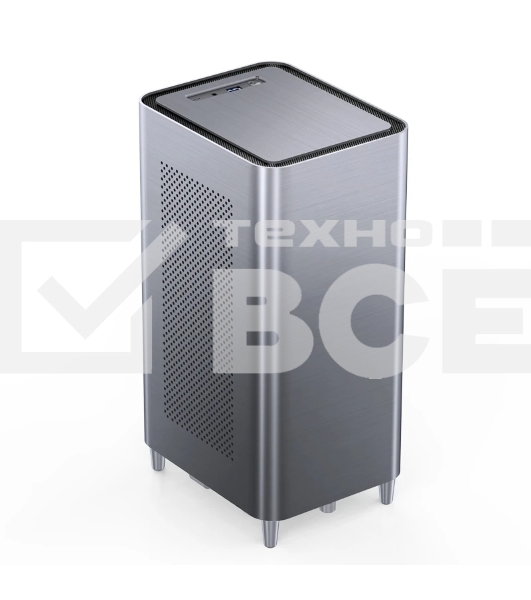 Корпус JONSBO N1 Gray без БП, mini-ITX, SFX, серый