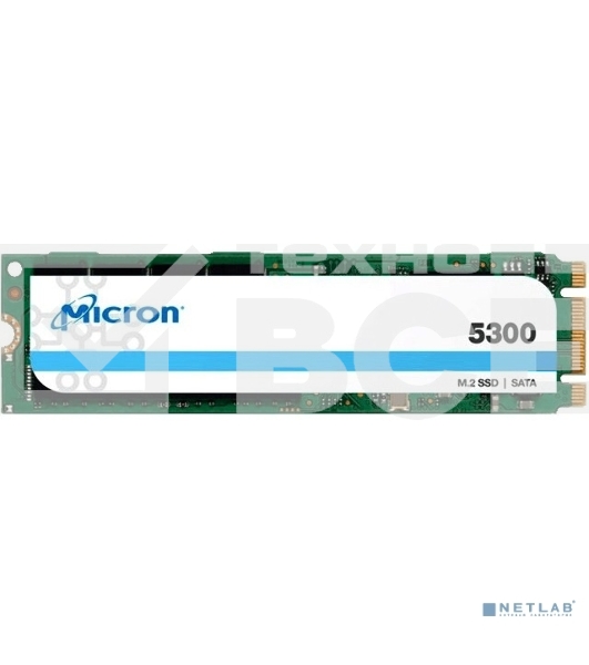 Накопитель SSD Crucial 5300 Pro, 1.92Tb, M.2 2280, SATA III, R/W 540/520