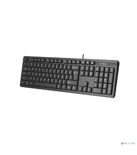 Клавиатура проводная A4Tech KR-3, USB, черный