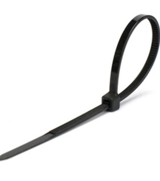 Стяжки Cablexpert NYT-550x7.6B пластиковые 550 мм х 7,6 мм, черные (100 шт.)