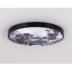 Настенно-потолочный светодиодный светильник Ambrella light FW11112 BK черный 25W LED 3000-6400K D400*38, фото5