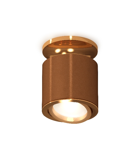 Светильник Ambrella Light XS7404120 SCF/PYG кофе песок/золото желтое полированное MR16 GU5.3 (N7929, C7404, N7004)