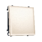 MS241010 Комплект механизма 1-кл выключателя SIGMA Жемчужно-кремовый 10A-250V QUANT PRO (SP2410, PR101), фото 1