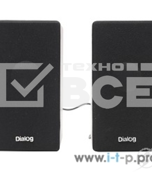 Колонки Dialog AST-20UP - акустические колонки 2.0, 6W RMS, Cherry , питание от USB