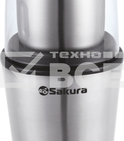 Кофемолка Sakura SA-6162S 250Вт 100гр сталь