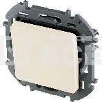 Переключатель без фиксации - кнопка, Н.О./Н.З. контакты 6A 250В слоновая кость, фото 1