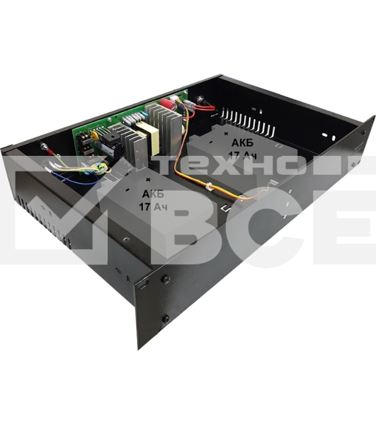 SKAT -V.12DC-18 Rack источник питания 12В,18А, высота 2U 5 информ. выходов SKAT -V.12DC-18 Rack power supply 12V, 18A, height 2U 5 inform. exits