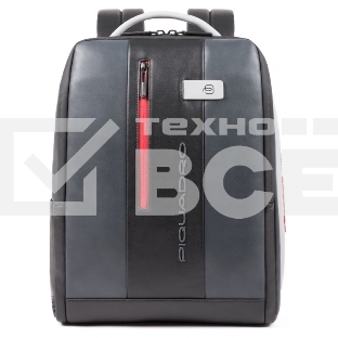 Рюкзак мужской Piquadro Urban CA4818UB00/GRN серый/черный натур.кожа