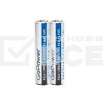 Батарейка GoPower LR03 AAA Shrink 2 Alkaline 1.5V (2/40/800) коробка (40 шт.), фото 1