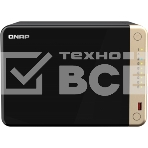 Сетевое хранилище NAS Qnap Original TS-664-8G 6-bay настольный Celeron N5095, фото2