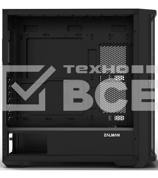Компьютерный корпус ZALMAN Z10 PLUS, ATX, BLACK, WINDOW, 2x3.5