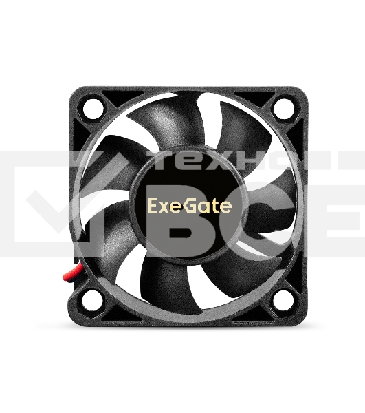 Вентилятор для корпуса ExeGate EX05015B2P черный, 50 мм, 6000 об/мин, 33 дБ, 2 pin