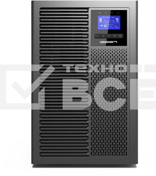 Источник бесперебойного питания Ippon Innova T II 6KL 6000Вт 6000ВА черный