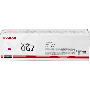 Картридж лазерный Canon 067M (5100C002) пурпурный (1250 стр.) для Canon LBP631/633/MF651/655/657