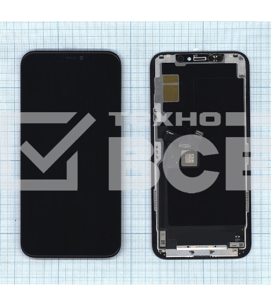 Дисплей для Apple iPhone 11 Pro в сборе с тачскрином (Foxconn) черный
