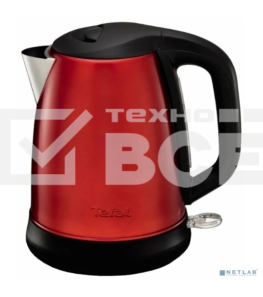 Чайник Tefal KI270530 1.7л. 2400Вт красный (корпус: металл)
